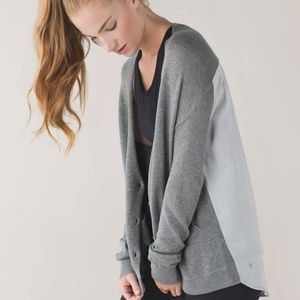 NWT lululemon Cardi In The Front